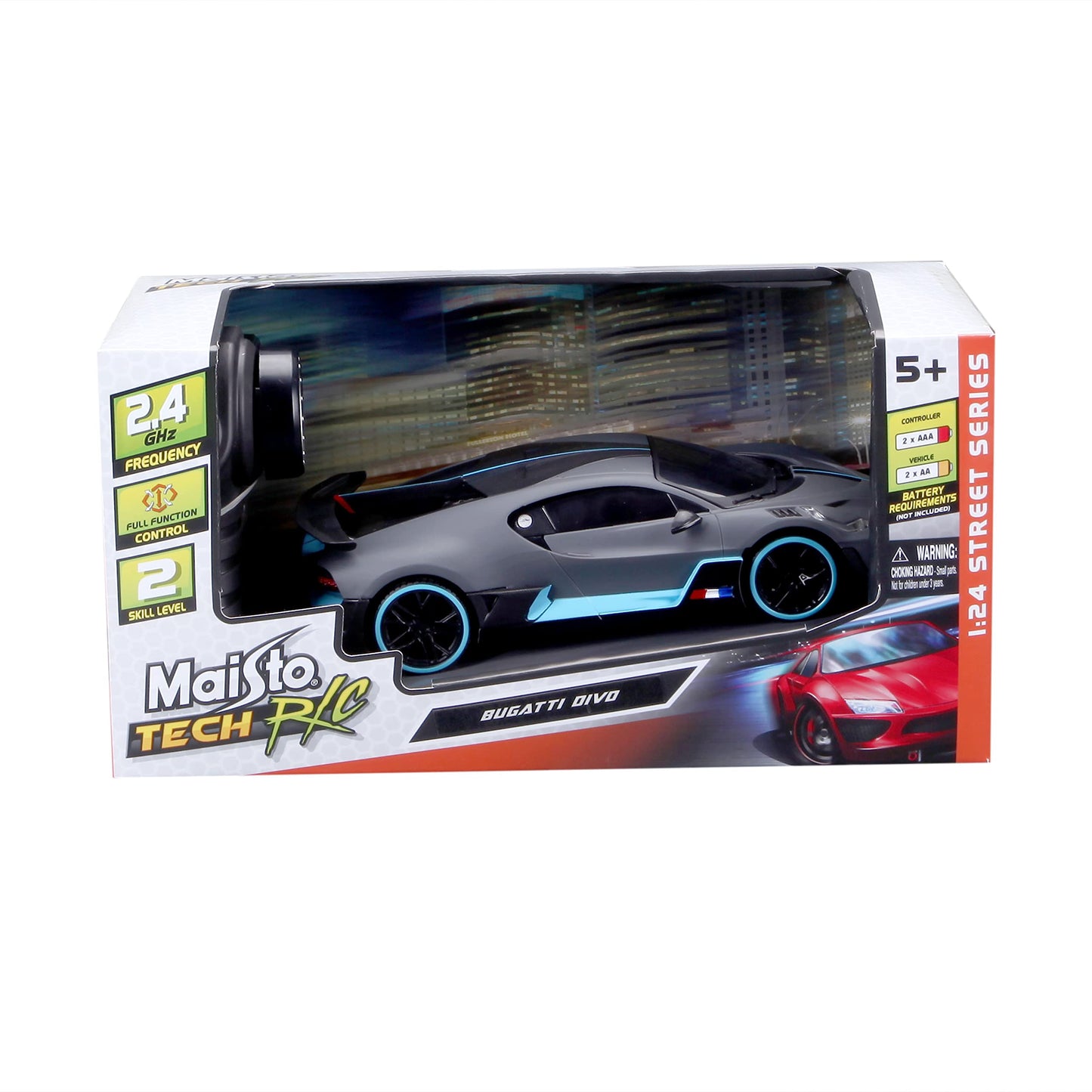 Maisto M81515 1:24 RC Bugatti Divo 2.4GHZ, Assorted Colours