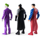 DC Comics Superhero Action Figure Toy: Batman, Superman, and The Joker Gift Set (9.5 Inch, 3 Point Articulation) - Justice League Action Figure Gifts