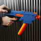 Nerf Rival Finisher XX-700 Blaster - Quick-Load Magazine, Spring Action, Includes 7 Official Rival Rounds - Team Blue