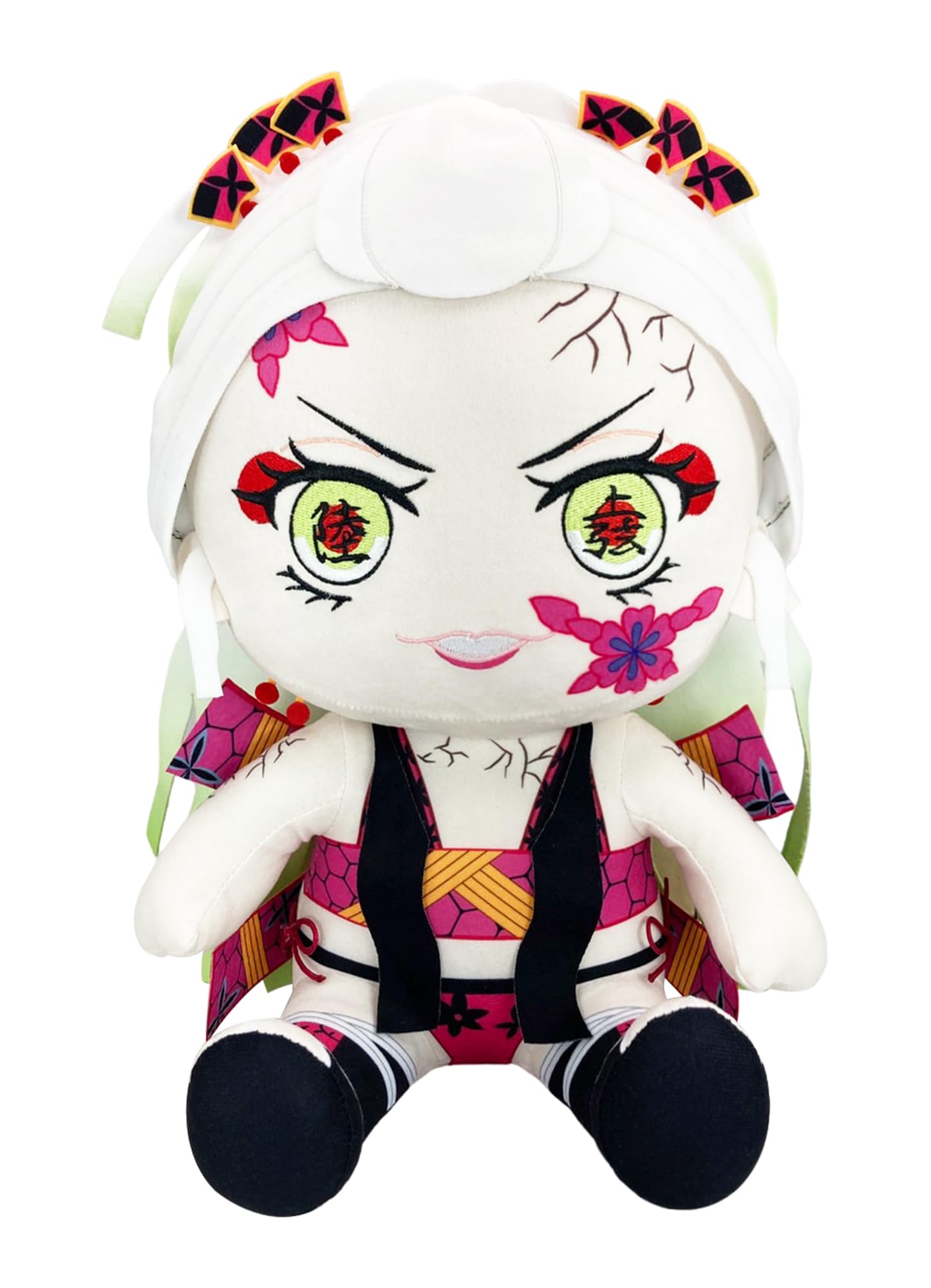 Great Eastern Entertainment Demon Slayer Entertainment District Arc - Daki (Demon) Sitting Pose Plush 12" H