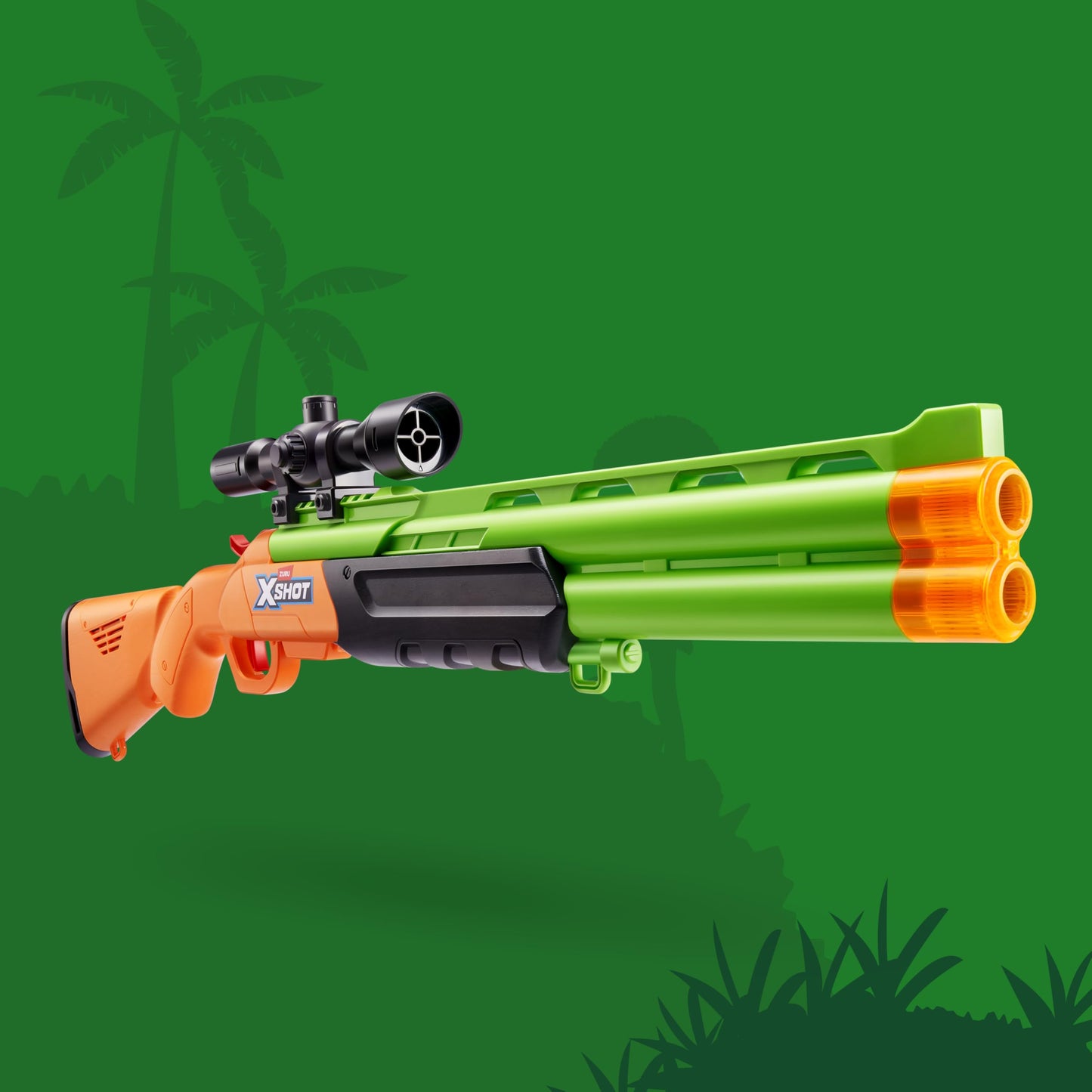XSHOT Role Play Big Hunter by ZURU - Outdoor Explorer Role Play Kit with Non-Firing Blaster, 6 Ejecting Rounds, Knife, Walkie Talkie, Compass