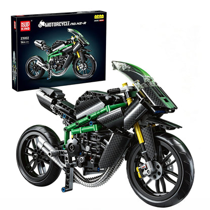 Mould King Motorcycle Building Sets for Adults 14+, 639 PCS Motorbike Model