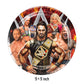 TENFEI 40Pcs Wrestling Party Supplies include 20 plates, 20 napkins for Wrestling birthday party decoration
