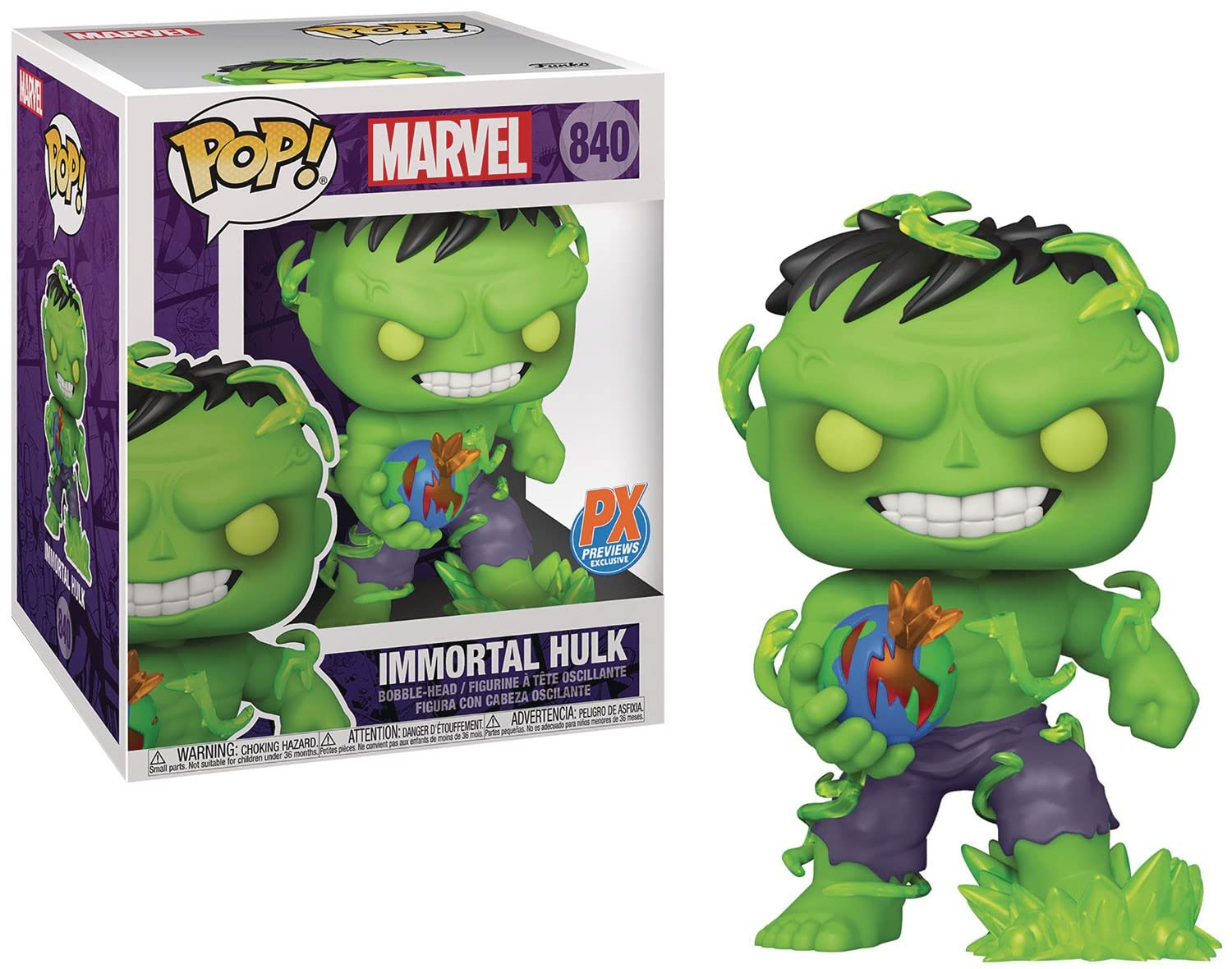 Funko Pop! Marvel Super Heroes: The Immortal Hulk 6" Deluxe Vinyl Figure