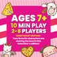 Taco Cat Goat Cheese Pizza Sweetheart Edition Card Game for Family Game Night | Candy-Free Valentine's Gifting | Easy to Play 15 Minute Rounds | Fun