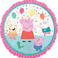 Anagram Peppa and George 4th Birthday Party Supplies Pig Foil Balloon Bouquet Decorations, BQ_4284