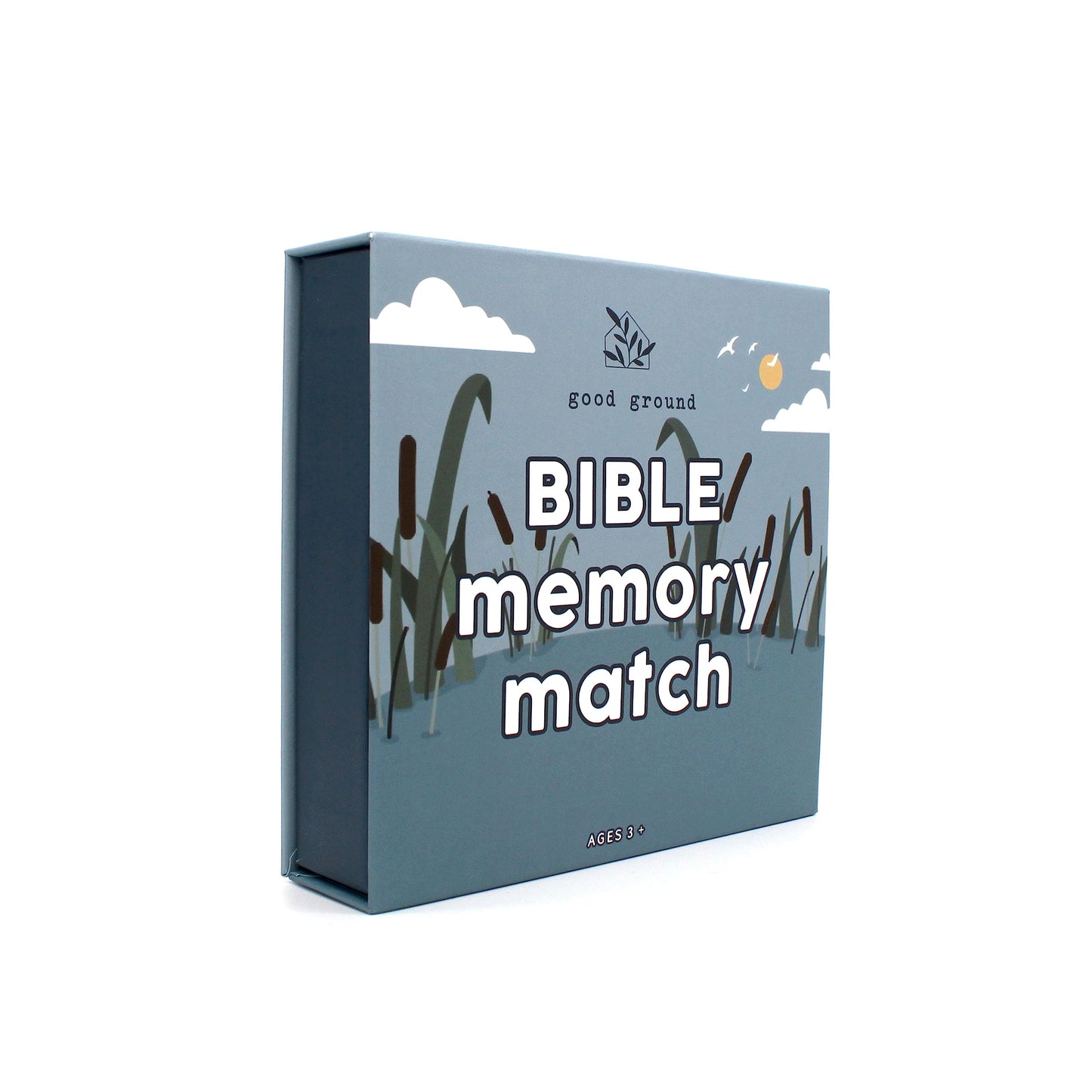 Good Ground Toddler Matching Memory Match Game | Fun & Fast Gifts for Boys & Girls Ages 3 to 7 - Christain Preschool Homeschool Biblical Bible Themed