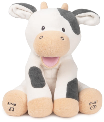 GUND Plush Animated Cow GGE