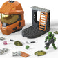 MEGA Halo Zone Control Construction Set with Spartan Helmet, Building Toys for Boys, Ages 8+