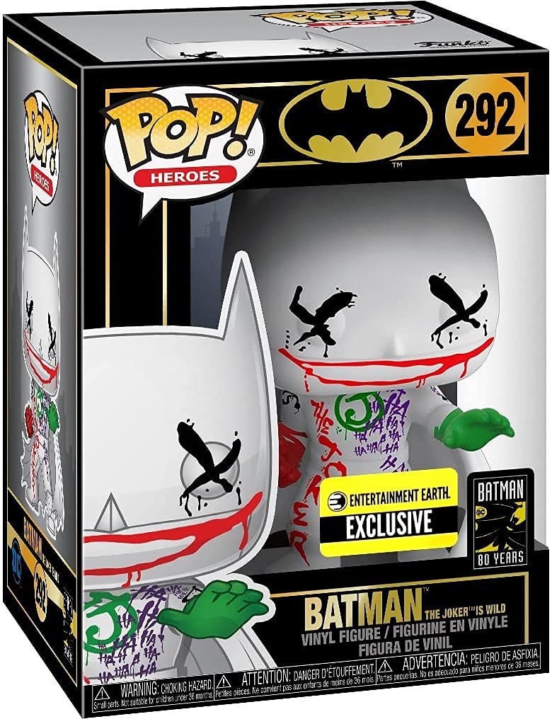 Funko POP! Heroes Batman The Joker is Wild 3.75" Vinyl Figure (#292)
