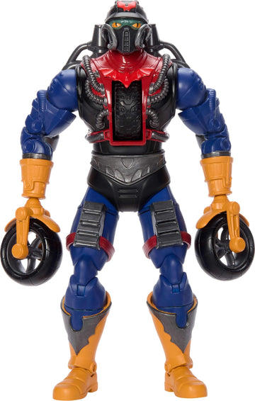 Masters of The Universe Masterverse Action Figure Dragstor New Etheria, 7 Inch Motu Toy, 30 Points Articulation, Wheel & Crossbow & Extra Hand
