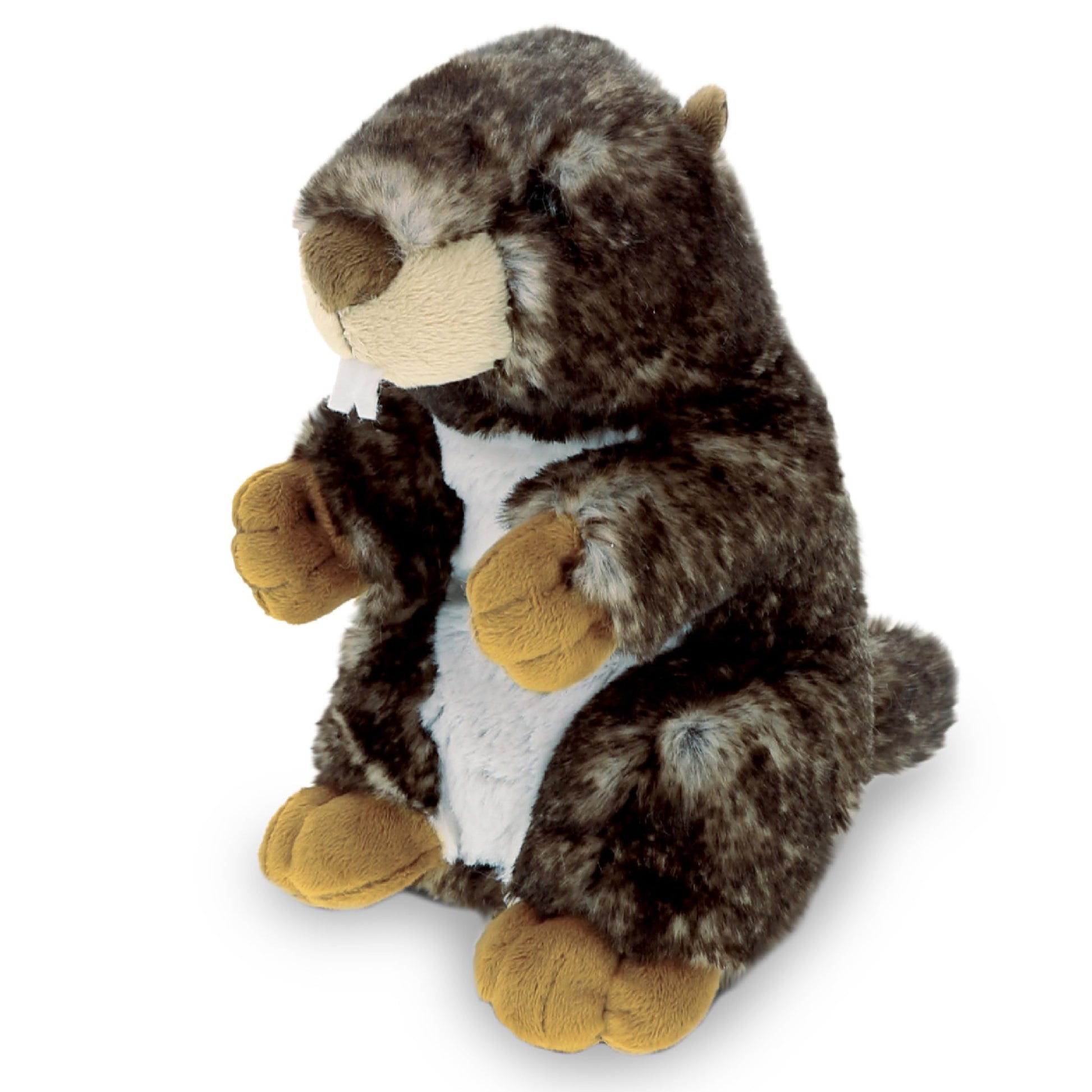 DolliBu Wild Marmot Plush Animal - Super Soft Stuffed Animal Marmot, Adorable and Cute Animal Playtime Plush Toy, Wild Life Stuffed Animals for Kids