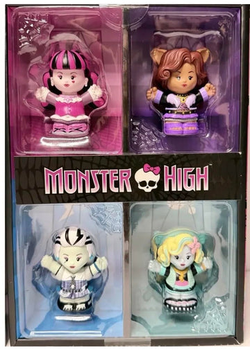 Fisher-Price Little People Collector Monster High Special Edition Collectible Figure Set, Unique Monster High Character Figures, Collectible Toy for