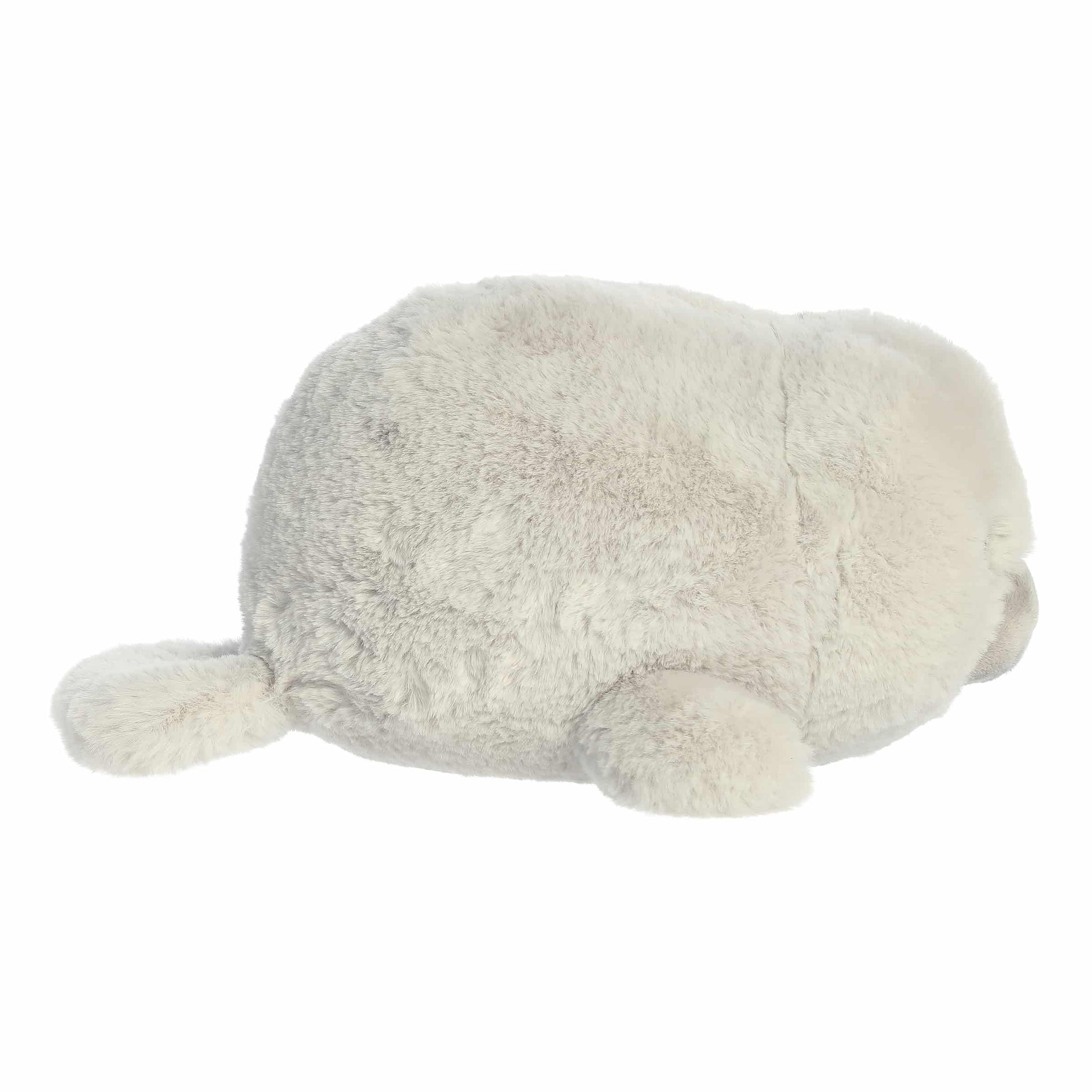Aurora® Adorable Spudsters™ Mumbles Manatee™ Stuffed Animal - Round Shape Makes for Comforting Cuddles - Perfect for Kids All Ages and Animal Loving