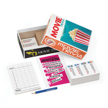Movie Trivia Party Game (Amazon Exclusive) - Contains Over 800 Questions - 2 or More Players for Ages 12 and up by Outset Media