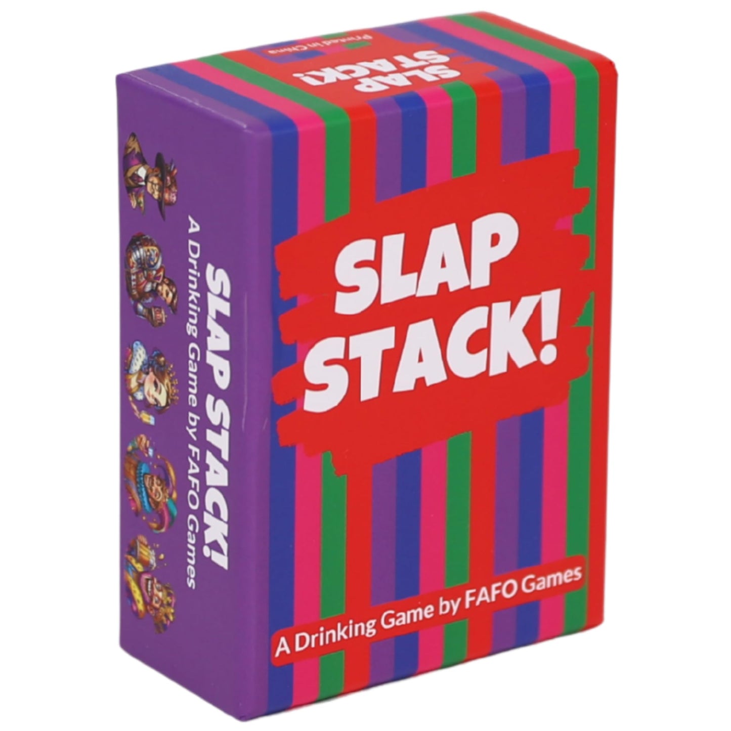 Slap Stack - Party Card Game for Adults, Fast-Paced Drinking Card Game, 3-8 Players, Perfect for Game Nights, Birthdays & Bachelor Parties