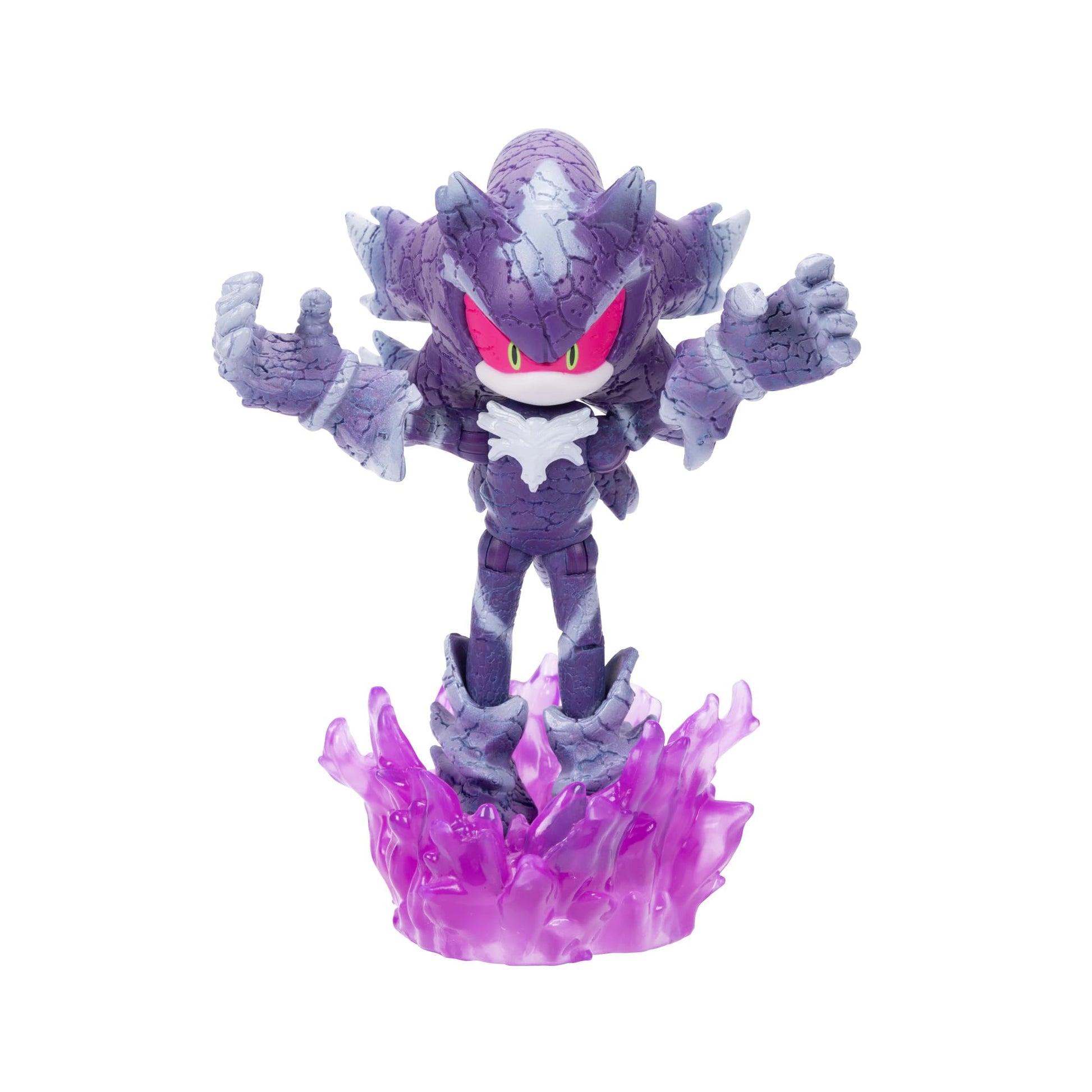 Sonic the Hedgehog 4-inch Mephiles the Dark Action Figure with Purple Mist Base Accessory. Ages 3+ (Officially Licensed by Sega)