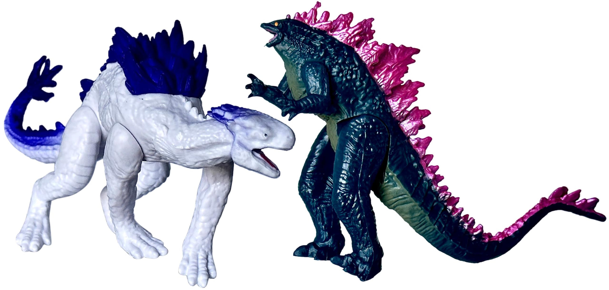 TwCare Set of 10 Godzilla x Kong: The New Empire, Dinosaur Dragon Toys Action Figures, Evolved Basic Exquisite Battle Roar B.E.A.S.T. Glove Shimo