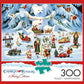 Buffalo Games - Charles Wysocki - Jingle Bell Teddy - 300 Piece Puzzle