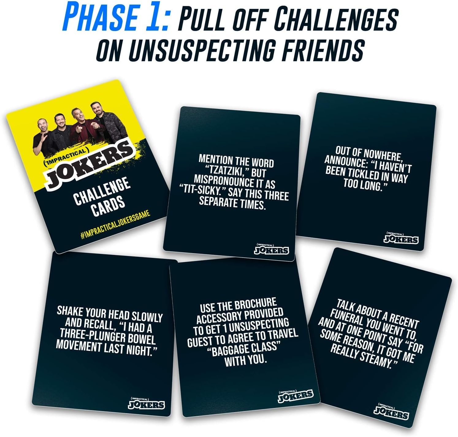 Wilder Games Impractical Jokers: The Game - Box of Challenges (17+)