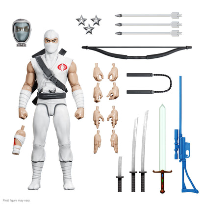 Super7 ULTIMATES! G.I. Joe Storm Shadow - 7" G.I. Joe Action Figure with Accessories Classic Cartoon Collectibles and Retro Toys