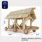 Pathfinders STEM kit | Roman Empire Battering Ram | Medieval Weapons Science Kits for Kids Age 8-10 10-14 | stem Kits for Kids Age 12-14 Physics Toys