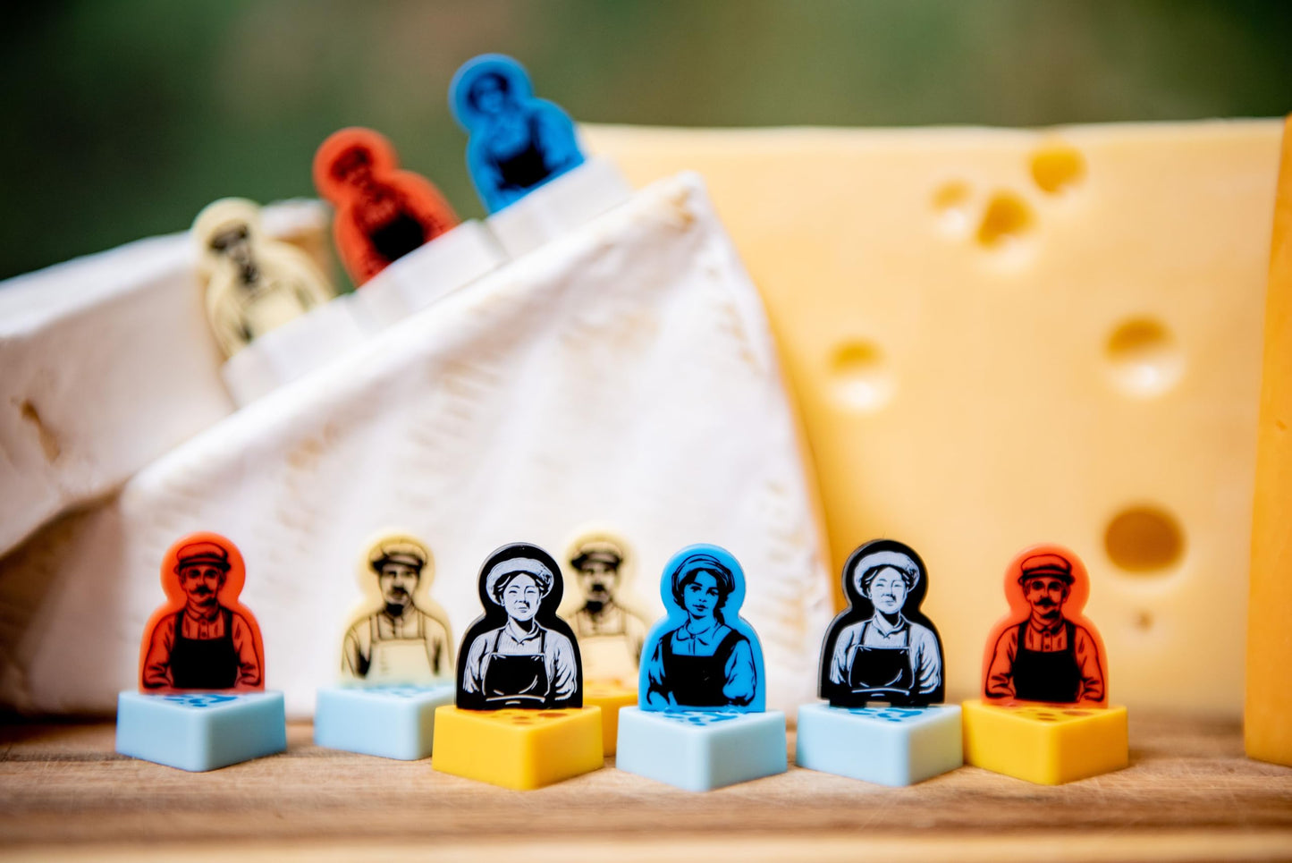Fromage Board Game - French Cheesemaking Strategy Game, Worker-Placement, Resource Management Game for Teens & Adults, Ages 14+, 1-4 Players, 30