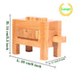 Onietoiy Unique 671-Step Extreme Difficulty Wooden Brain Teaser Puzzle Toy