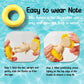Kaitiaki 5PCS Mini Floaties for Sonny Angel, Cute Resin Swim Rings Accessories Fits 3 Inch Dolls, Decorative Display Props Clothes for Collectors