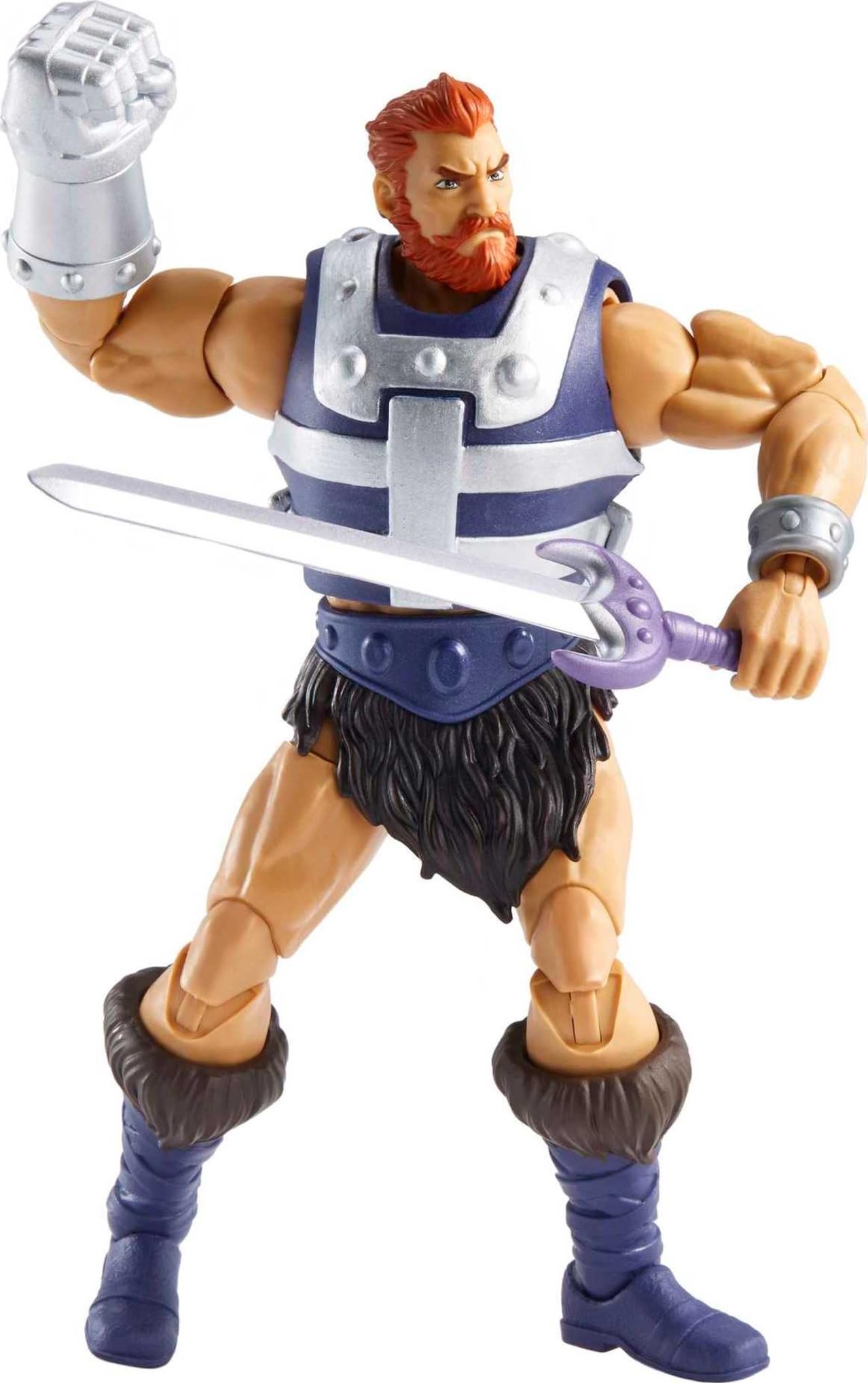 Masters of the Universe Masterverse Fisto Action Figure with Accessories, 7-inch Motu Collectible Gift for Fans 6 Years Old & Up