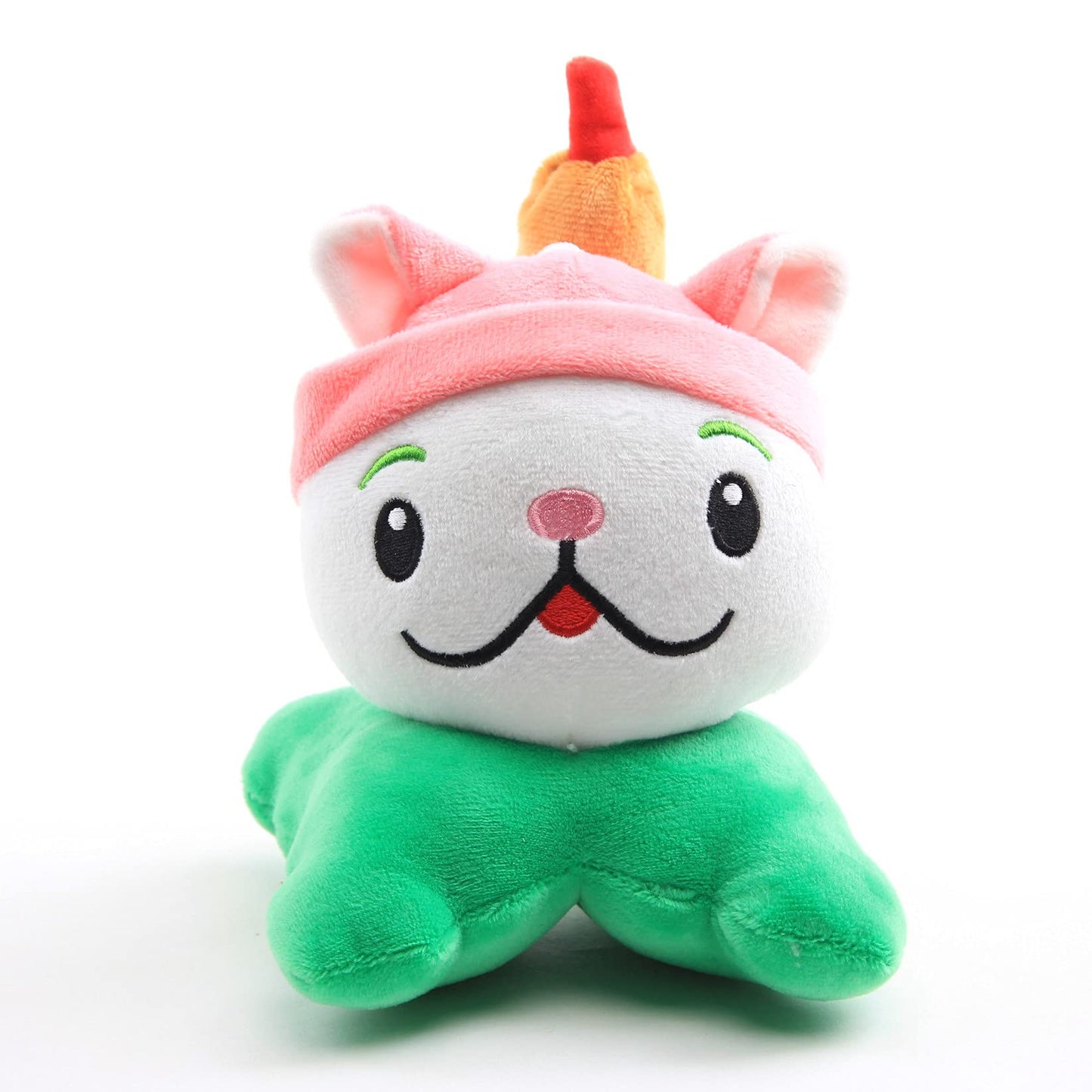 Laruokivi Plants Plush Toys Figures Doll Cattail & Happy Sunshroom & Spring Bean 3pcs Set Kids Gift