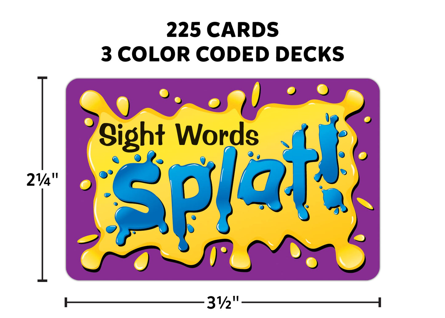 Teacher Created Resources Sight Word Splat! Game Grades K to 1 (EP63757)