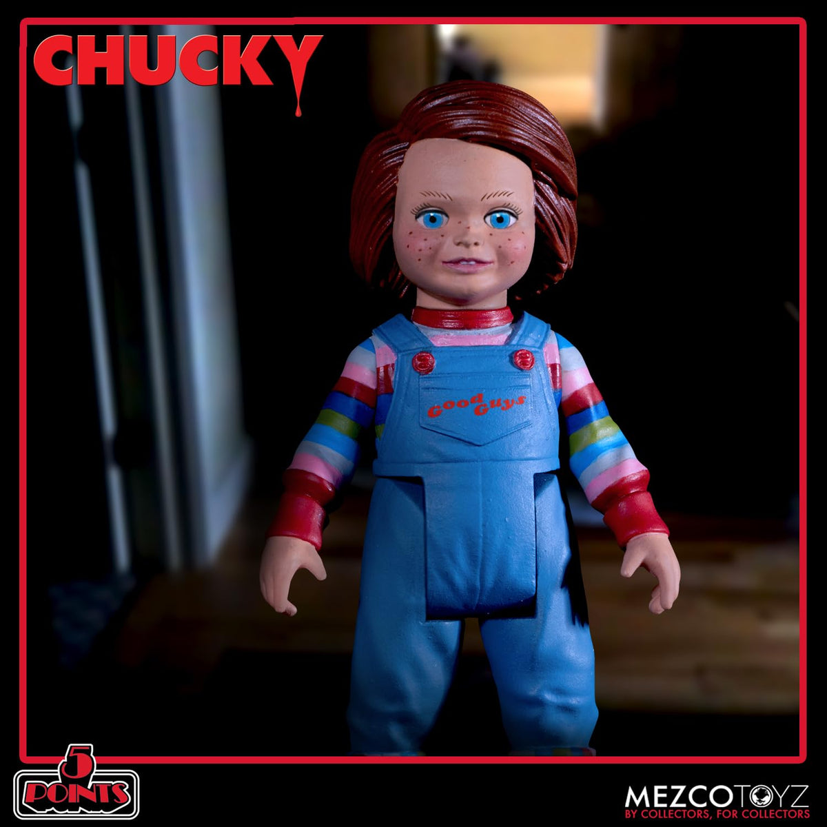 Mezco Chucky 5 Points Action Figures Deluxe Set Material: Plastic, Manufacturer
