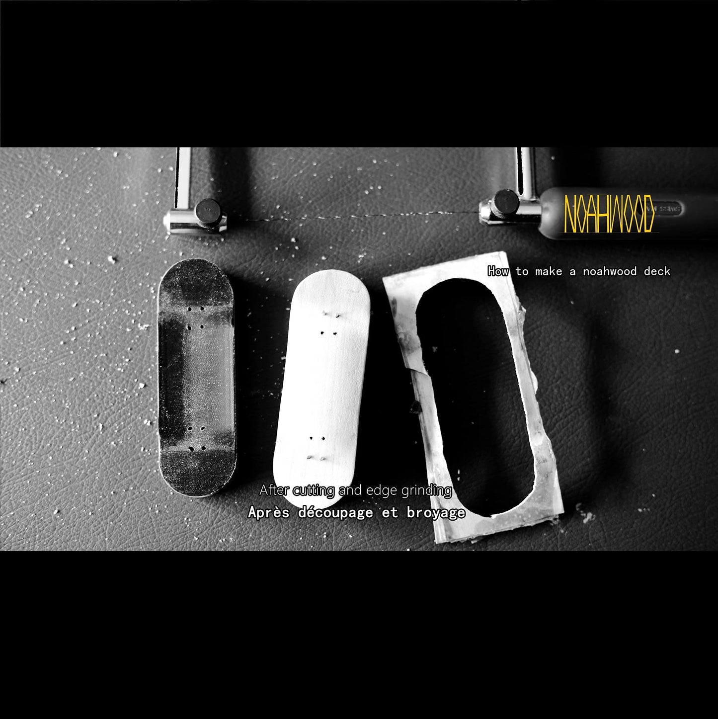NOAHWOOD Wooden PRO Fingerboards 9.0 Deck (5-Layer Colour Canada Maple Wooden Hand Made) Born for PRO, 98x33mm No Trucks No Wheels