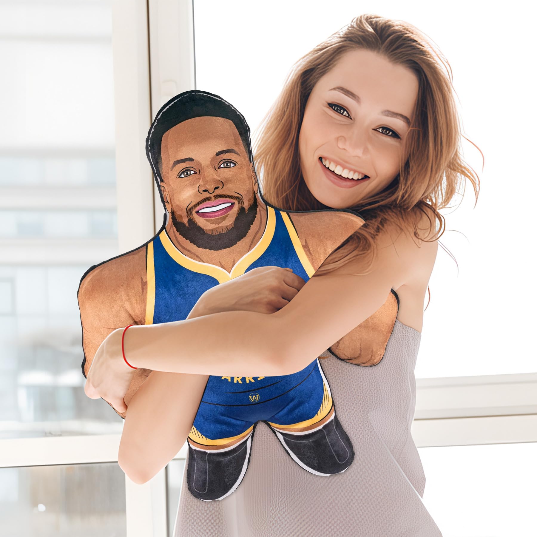 Bleacher Creatures Golden State Warriors Steph Curry 24" NBA Bleacher Buddy - Soft Plush Toy