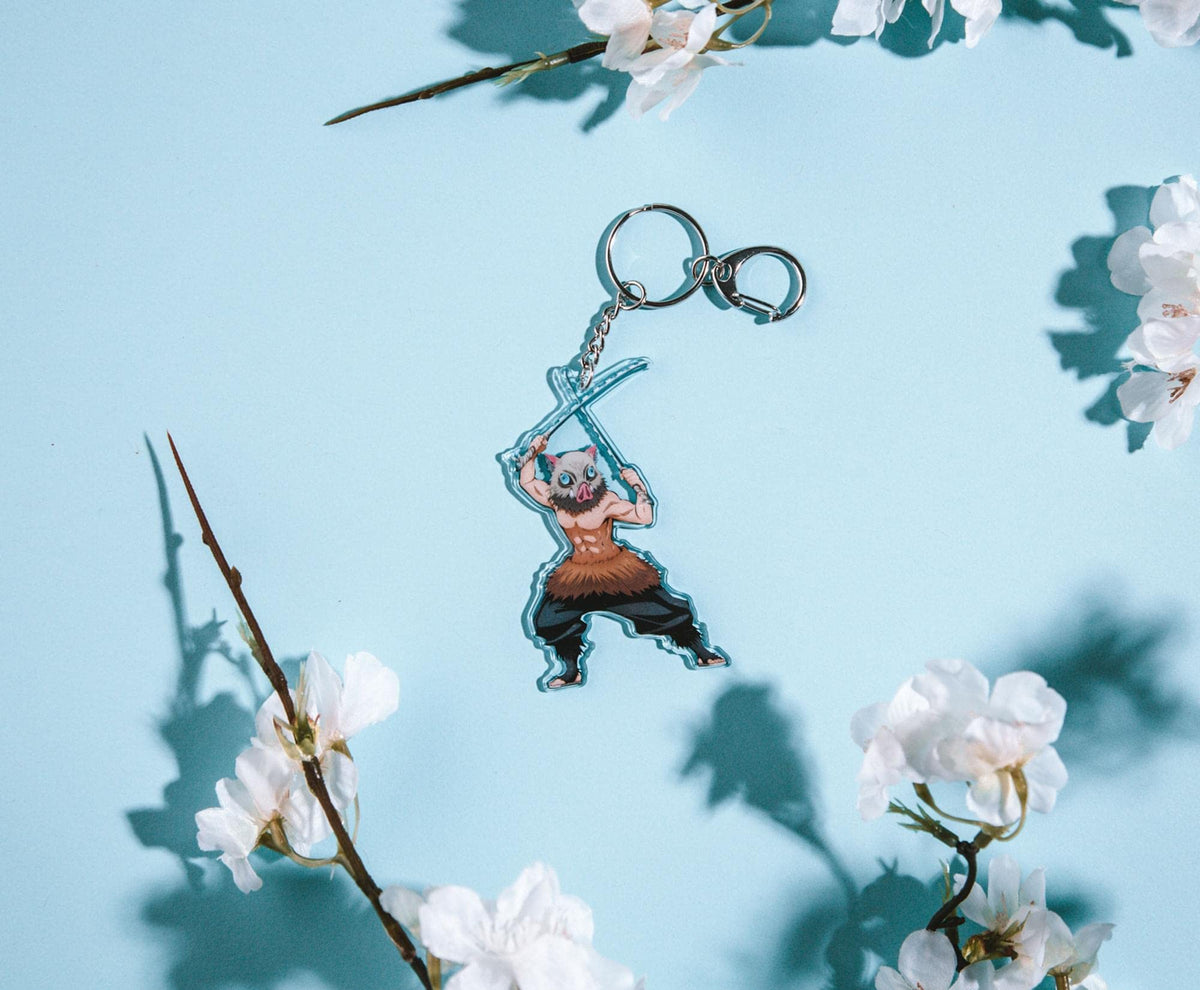 JUST FUNKY Demon Slayer: Kimetsu No Yaiba Inosuke Hashibira LookSee Mystery Adult Blind Box | Includes 5 Anime Collectibles
