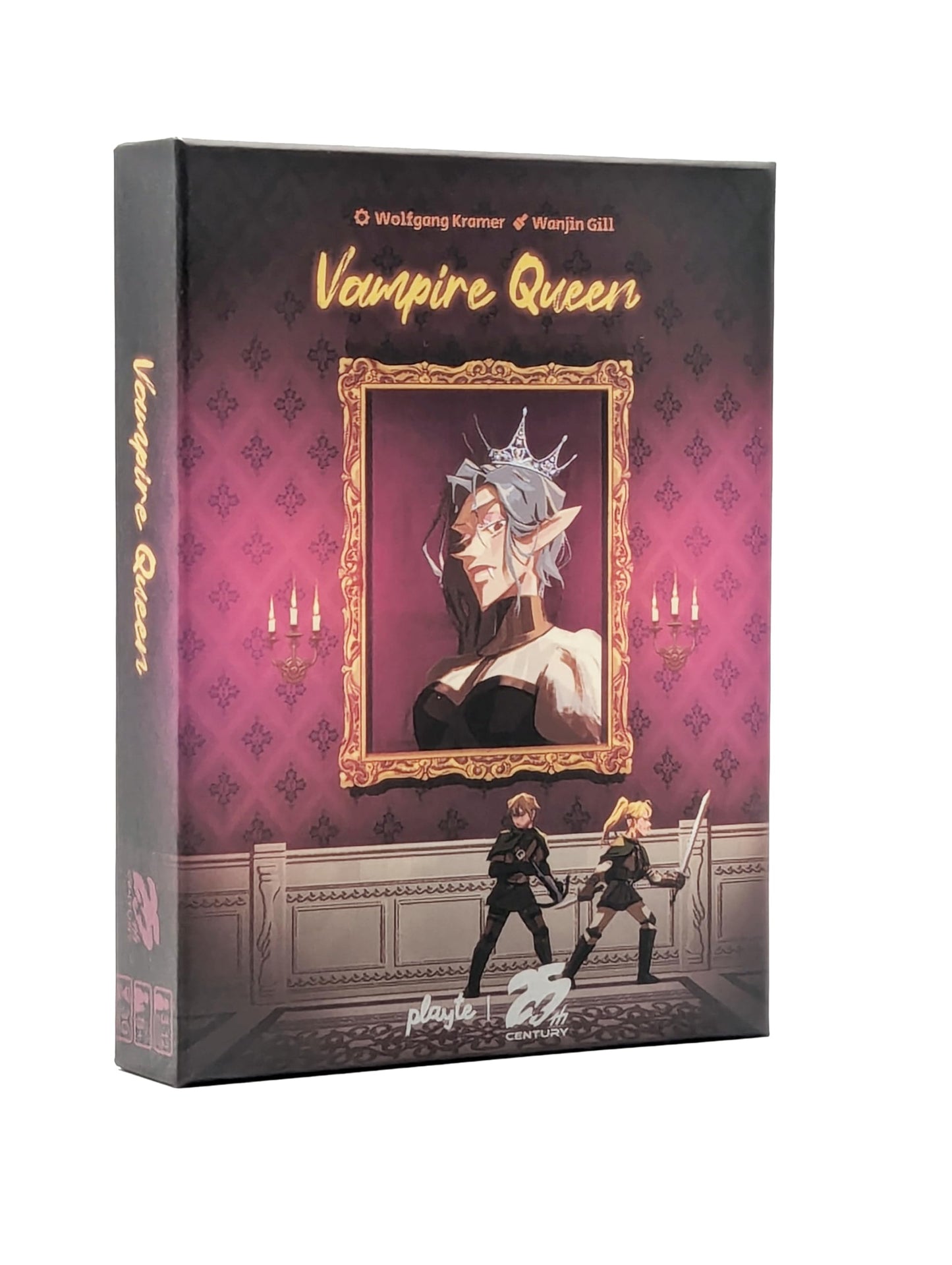 25th Century Games Vampire Queen - Fast-Paced Card Game, Thrilling Vampire Theme, Strategic Gameplay for Ages 8+ and 3 to 12 Players