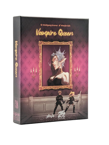 25th Century Games Vampire Queen - Fast-Paced Card Game, Thrilling Vampire Theme, Strategic Gameplay for Ages 8+ and 3 to 12 Players