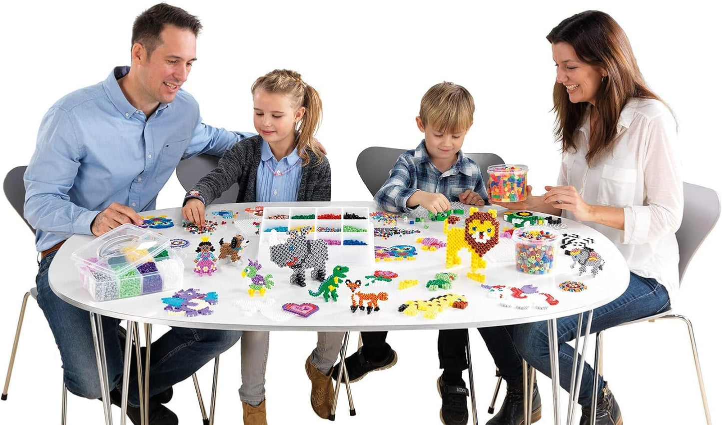 HAMA - Pack of Iron on Beads | Approx. 3000 midi Beads | Crafts and Mosaics for Children from 5 Years Old | Creative Play and Craft Decoration |