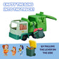 Bluey Garbage Truck Playset, Bingo & Bin Man Figures, Interactive Lever