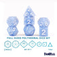 FanRoll 16mm Sharp Edge Silicone Rubber Poly DND Dice Set: Glacial Debris, Role Playing Game Dice for Dungeons and Dragons