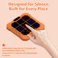 BEBESIRI Tic Tac Toe，Four in One Handheld Puzzle Game Machine Exercise Memory, Portable Pocket Game, Suitable for Christmas and Birthday Gifts