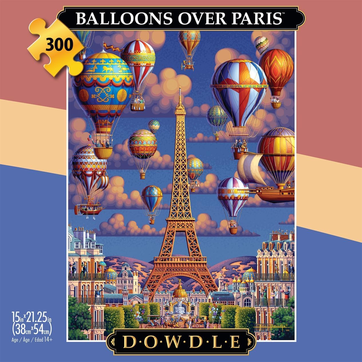 Buffalo Games - Eric Dowdle Balloons Over - 300 Piece Puzzle for Adults