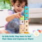 Melissa & Doug Blockables Town Connectable Wooden Building Blocks