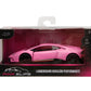 Jada Pink Slips 1:32 W1 Lamborghini Huracán Performante Die-Cast Car, Toys for Kids and Adults(Glossy Pink)