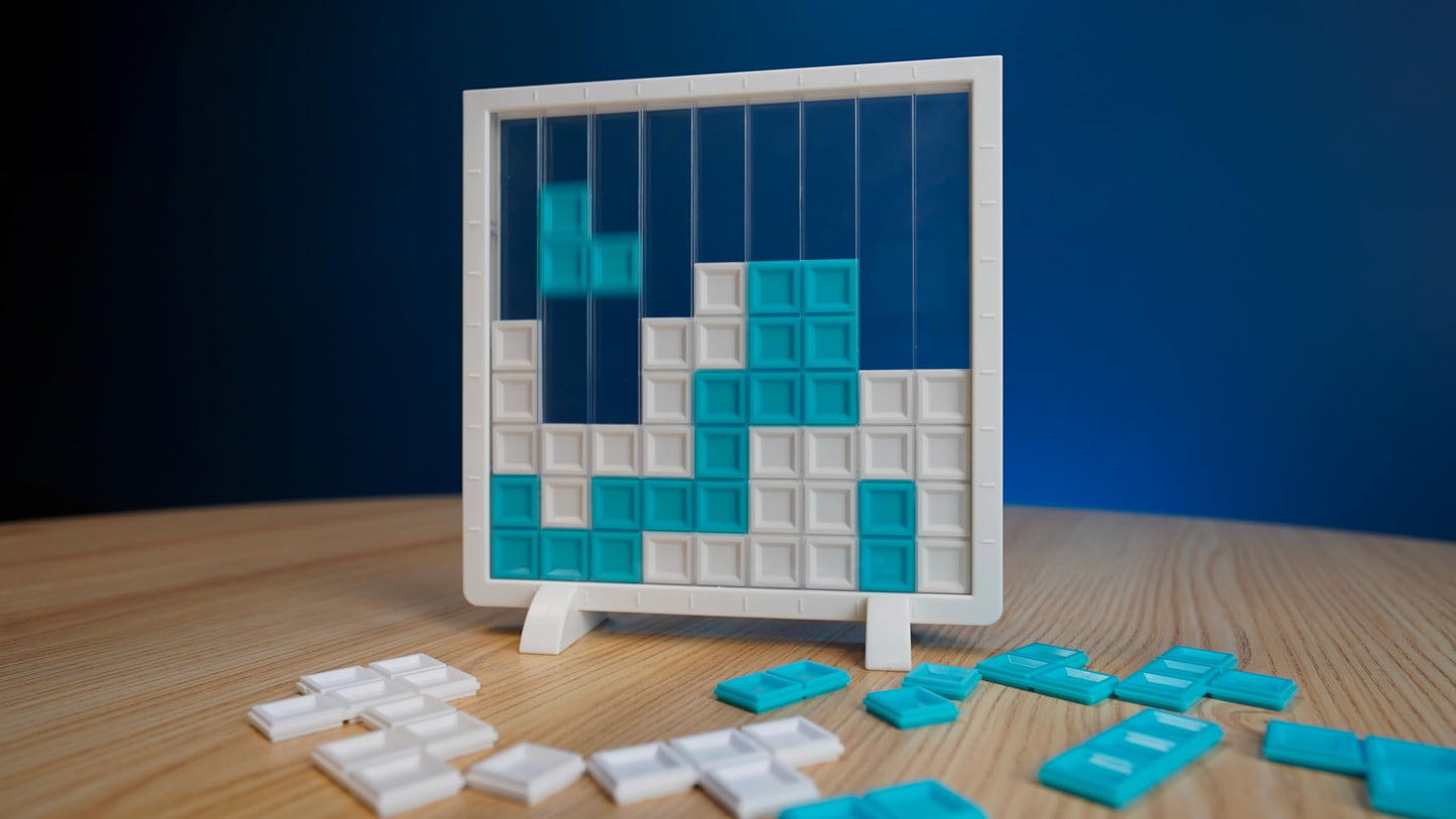Abstract Strategy Board Game for Kids, Teens and Family, Party Tabletop Game for Game Night, Strategic 2 Players Ages 6 to Adults, Linkx by Blue