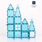 CONNETIX Magnetic Tiles Charity Edition Teal Pack, 20 Pieces