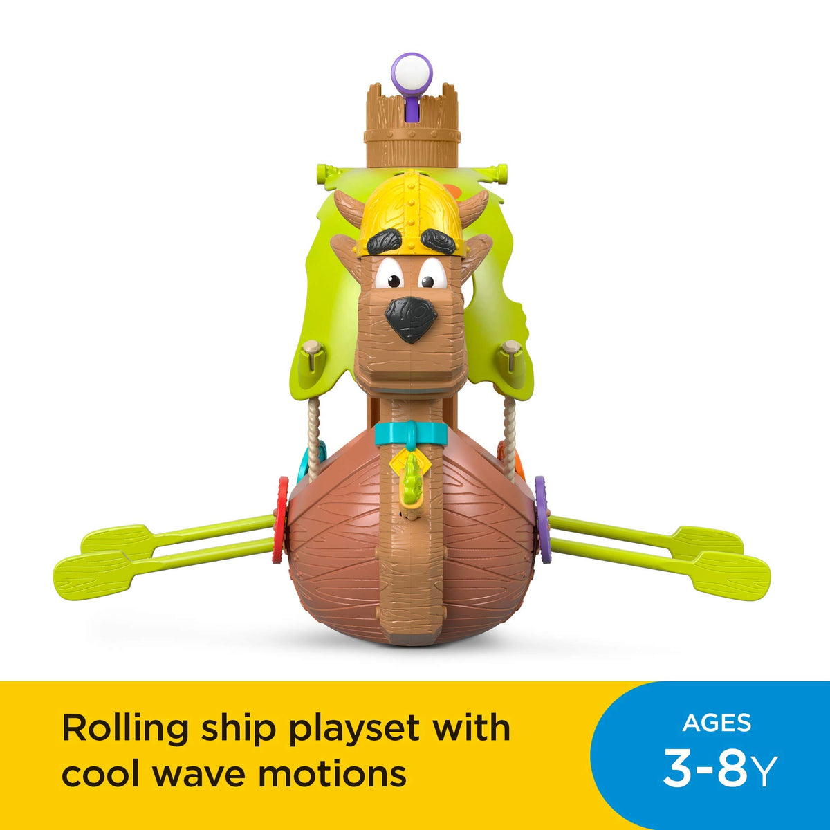 Fisher-Price IMAGINEXT Scooby-Doo Viking Ship, Multi Color