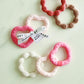 Stephan Baby Infant Teether - Heart-Shaped Silicone Baby Teething Toy with Integrated Texture, 3", Light Pink