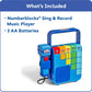 hand2mind Numberblocks Sing and Record Music Player, Kids Karaoke Microphone, Musical Toys, Toddler Boombox, Counting Toys, Preschool Math Learning